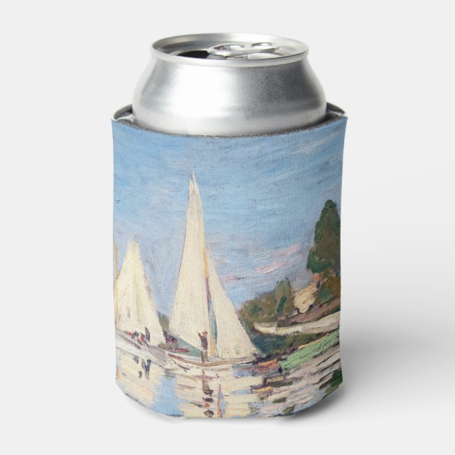 Claude Monet - Regattas at Argenteuil Can Cooler (Can Front)