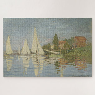 Claude Monet Regattas at Argenteuil Jigsaw Puzzle