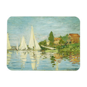 Claude Monet. Regattas at Argenteuil Magnet