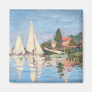 Claude Monet - Regattas at Argenteuil Magnet