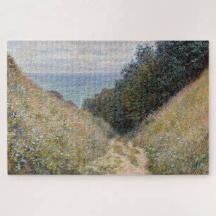 Claude Monet Road at La Cavée Pourville Jigsaw Puzzle