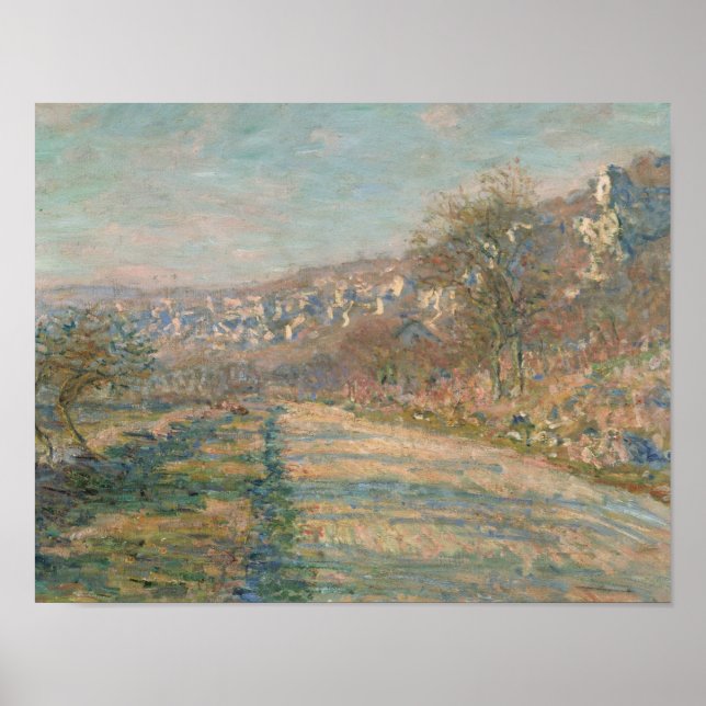 Claude Monet - Road of La Roche-Guyon Poster (Front)