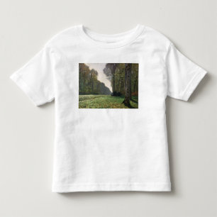 Claude Monet Road to Bas-Breau, Fontainebleau Toddler T-Shirt