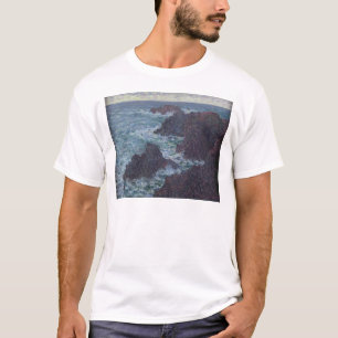 Claude Monet Rocks at Belle-Ile, the Wild Coast T-Shirt