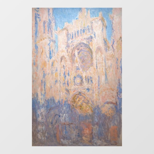 Claude Monet - Rouen Cathedral at sunset (Sheet)