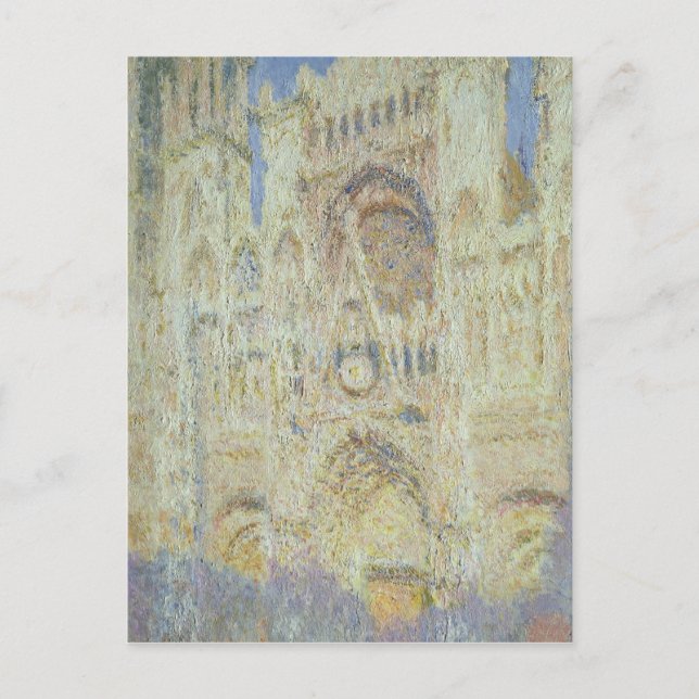 Claude Monet | Rouen Cathedral at Sunset, 1894 Postcard (Front)