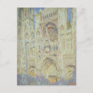 Claude Monet Rouen Cathedral at Sunset, 1894 Postcard