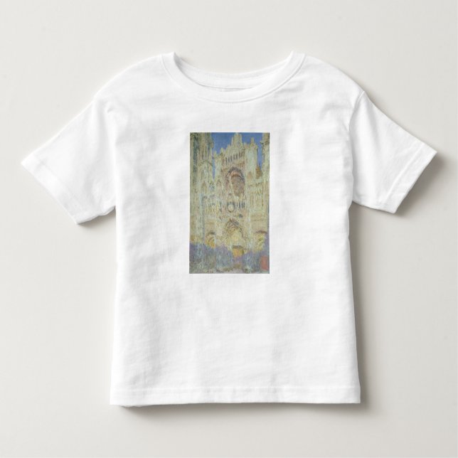 Claude Monet | Rouen Cathedral at Sunset, 1894 Toddler T-Shirt (Front)