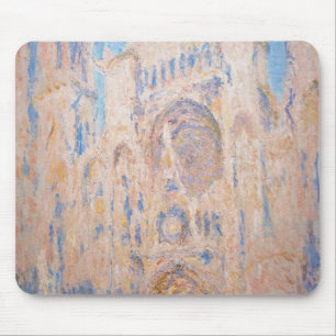Claude Monet - Rouen Cathedral at sunset Mouse Pad