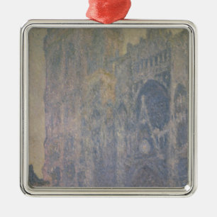 Claude Monet Rouen Cathedral, Harmony in White Metal Tree Decoration