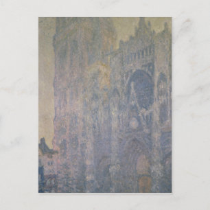 Claude Monet Rouen Cathedral, Harmony in White Postcard
