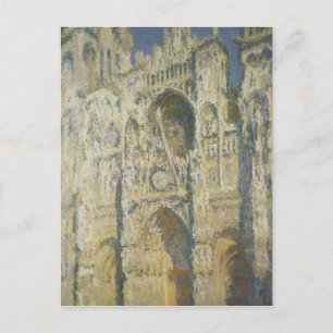 Claude Monet   Rouen Cathedral in Full Sunlight Postcard
