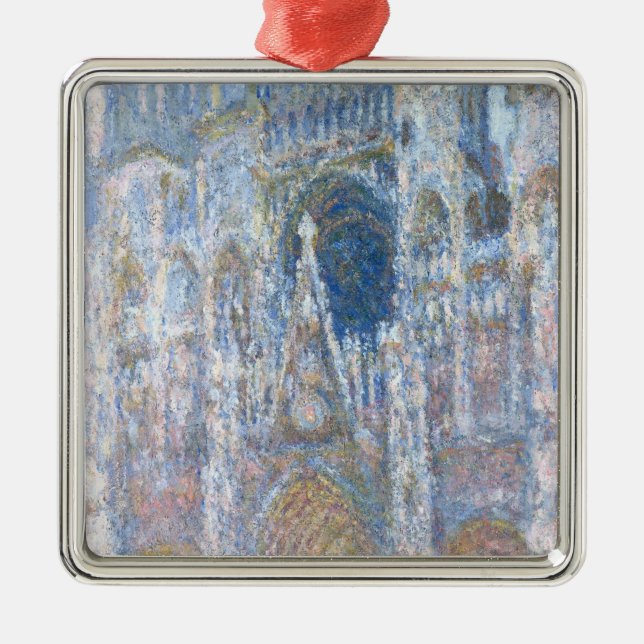 Claude Monet | Rouen Cathedral Metal Tree Decoration (Front)