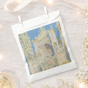 Claude Monet Rouen Cathedral Portal Morning Light Favour Bag