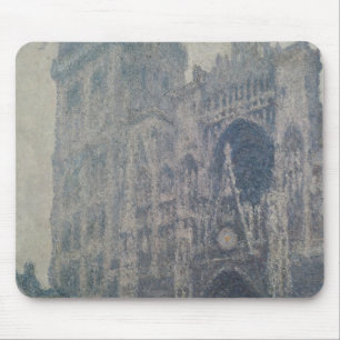 Claude Monet   Rouen Cathedral, West Portal Mouse Pad