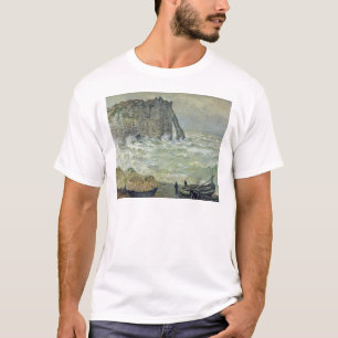 Claude Monet   Rough Sea at Etretat, 1883 T-Shirt