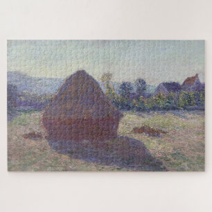 Claude Monet’s Haystack in the Evening Sun (1891) Jigsaw Puzzle
