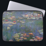 Claude Monet’s Water Lilies Laptop Sleeve<br><div class="desc">This painting is one a series of oil paintings by French Impressionist Claude Monet (1840–1926) depicting Monet's flower garden at Giverny and were the main focus of Monet's artistic production during the last thirty years of his life.</div>
