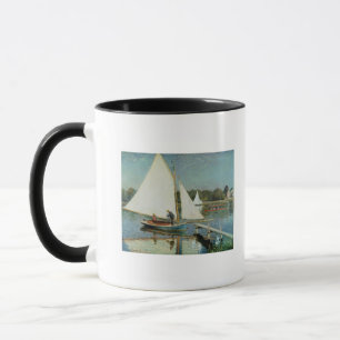 Claude Monet   Sailing at Argenteuil, c.1874 Mug