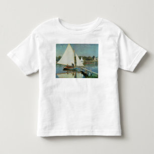 Claude Monet Sailing at Argenteuil, c.1874 Toddler T-Shirt