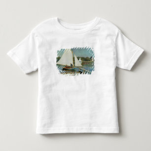Claude Monet Sailing at Argenteuil, c.1874 Toddler T-Shirt