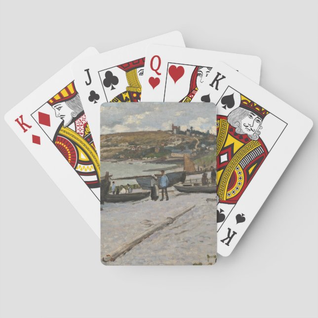 Claude Monet | Sainte-Adresse, 1867 Playing Cards (Back)