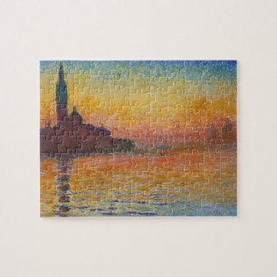 Claude Monet - San Giorgio Maggiore at Dusk Jigsaw Puzzle
