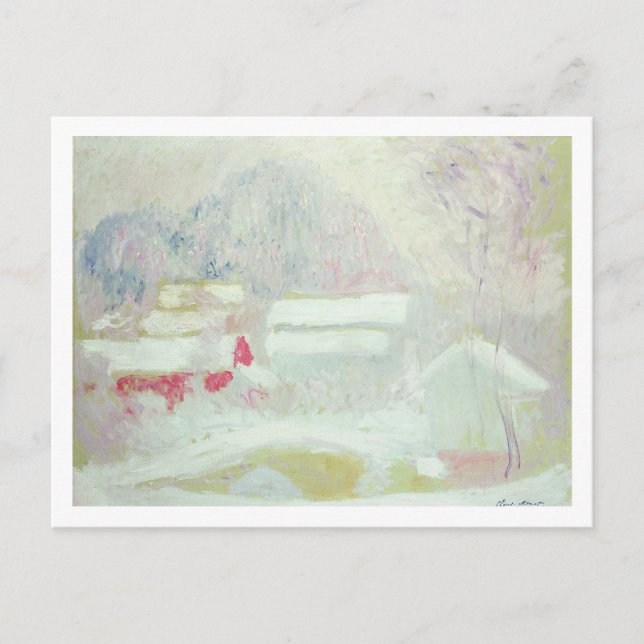Claude Monet | Sandviken, Norway Postcard (Front)