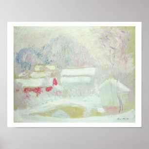 Claude Monet Sandviken, Norway Poster