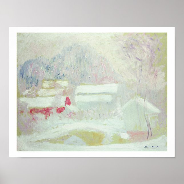 Claude Monet | Sandviken, Norway Poster (Front)