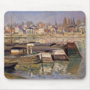 Claude Monet Seine at Asnieres, 1873 Mouse Pad