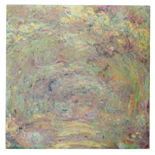 Claude Monet   Shaded Path Ceramic Tile