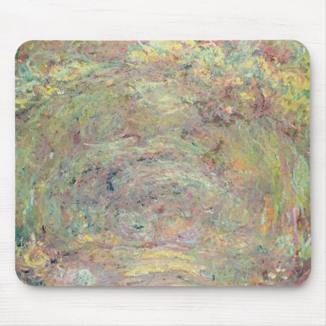 Claude Monet | Shaded Path Mouse Pad (Front)