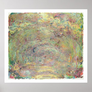 Claude Monet   Shaded Path Poster