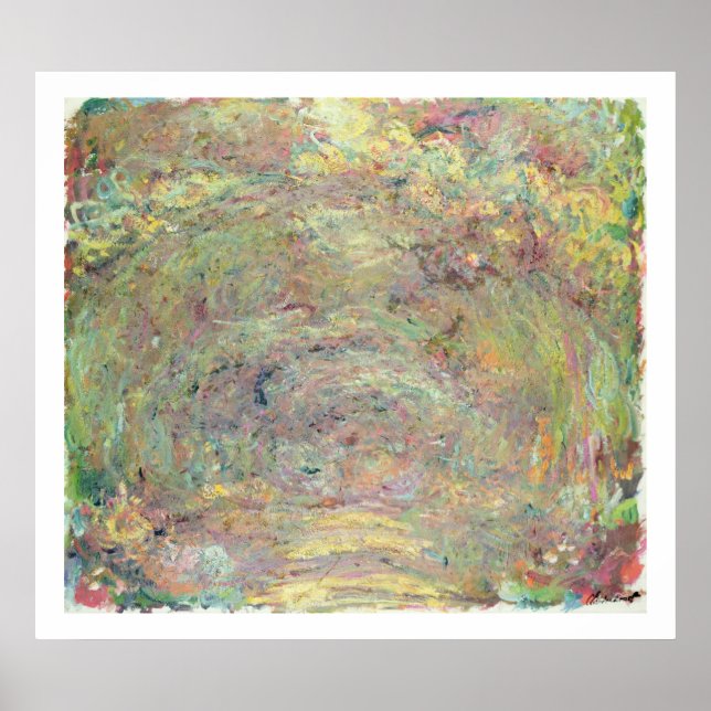 Claude Monet | Shaded Path Poster (Front)