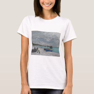 Claude Monet Sky Clouds Boats Ships Sea Ocean T-Shirt