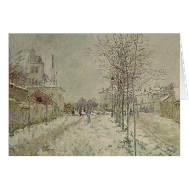 Claude Monet | Snow Effect (Front Horizontal)
