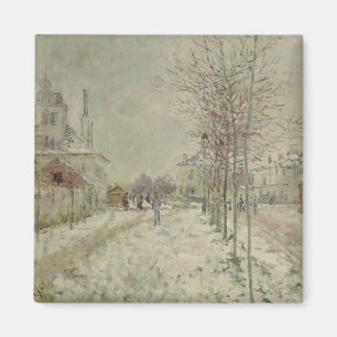 Claude Monet Snow Effect Magnet