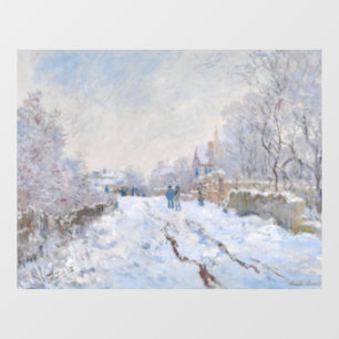 Claude Monet - Snow Scene at Argenteuil