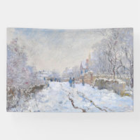 Claude Monet - Snow Scene at Argenteuil