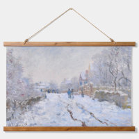 Claude Monet - Snow Scene at Argenteuil