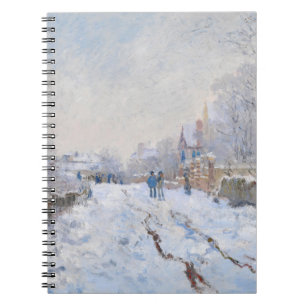 Claude Monet - Snow Scene at Argenteuil Notebook