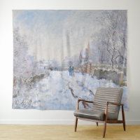 Claude Monet - Snow Scene at Argenteuil