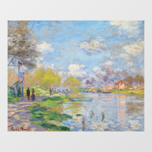 Claude Monet - Spring by the Seine