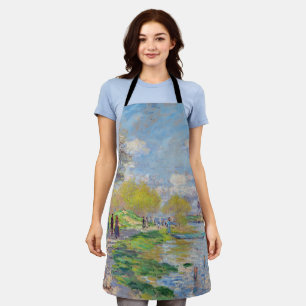 Claude Monet - Spring by the Seine Apron
