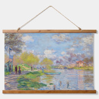 Claude Monet - Spring by the Seine