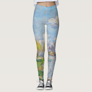 Claude Monet - Spring by the Seine Leggings