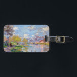 Claude Monet Spring by the Seine Luggage Tag<br><div class="desc">Claude Monet Spring by the Seine</div>