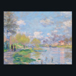 Claude Monet - Spring By The Seine Poster<br><div class="desc">Claude Monet - Spring By The Seine</div>