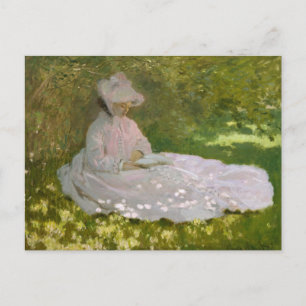 Claude Monet - Springtime Postcard
